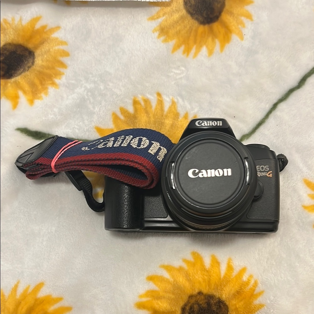 Canon Black EOS Rebel G Camera